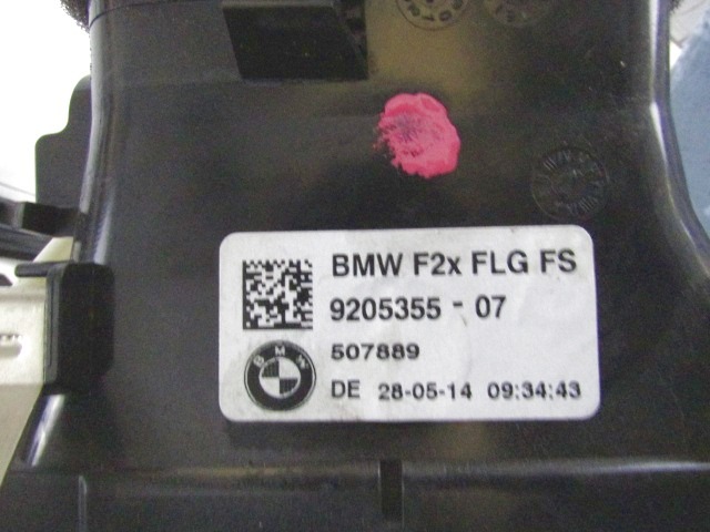 LUFTAUSTRITT OEM N. 9205355 GEBRAUCHTTEIL BMW SERIE 1 BER/COUPE F20/F21 (2011 - 2015) DIESEL HUBRAUM 20 JAHR. 2014