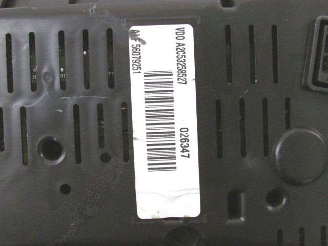 KOMBIINSTRUMENT TACHO / INSTRUMENTENKOMBINATION OEM N. 156079251 GEBRAUCHTTEIL ALFA ROMEO 159 939 BER/SW (2005 - 2013) DIESEL HUBRAUM 19 JAHR. 2007