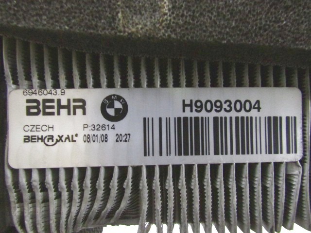 VERDAMPFER OEM N. 6946043 GEBRAUCHTTEIL BMW SERIE 6 E63 COUPE (2003 - 2010)DIESEL HUBRAUM 30 JAHR. 2008