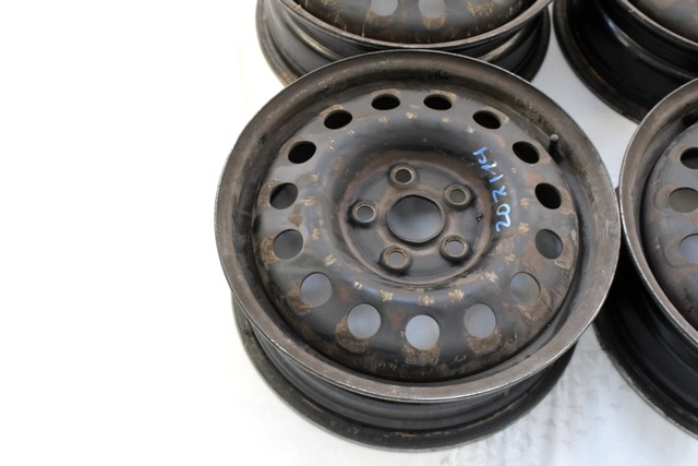 FELGENSATZ 16'' OEM N. 7M3601027E GEBRAUCHTTEIL AUDI A4 B5 BER/SW (1994 - 12/2000) DIESEL HUBRAUM 19 JAHR. 2000