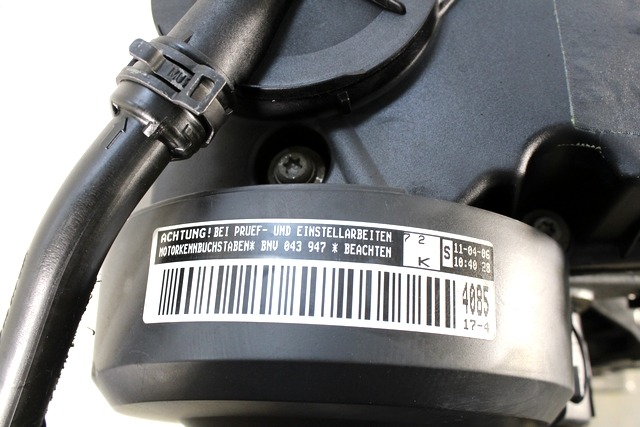 MOTOR OEM N. BNV GEBRAUCHTTEIL SEAT IBIZA MK3 RESTYLING (02/2006 - 2008) DIESEL HUBRAUM 14 JAHR. 2006