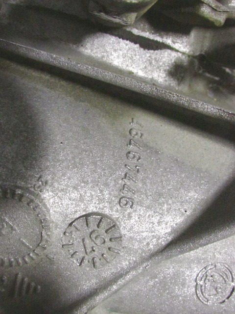 SCHALTGETRIEBE OEM N. 3801 CAMBIO MECCANICO GEBRAUCHTTEIL FIAT PUNTO 176 MK1 (1993 - 08/1999) BENZINA HUBRAUM 12 JAHR. 1997