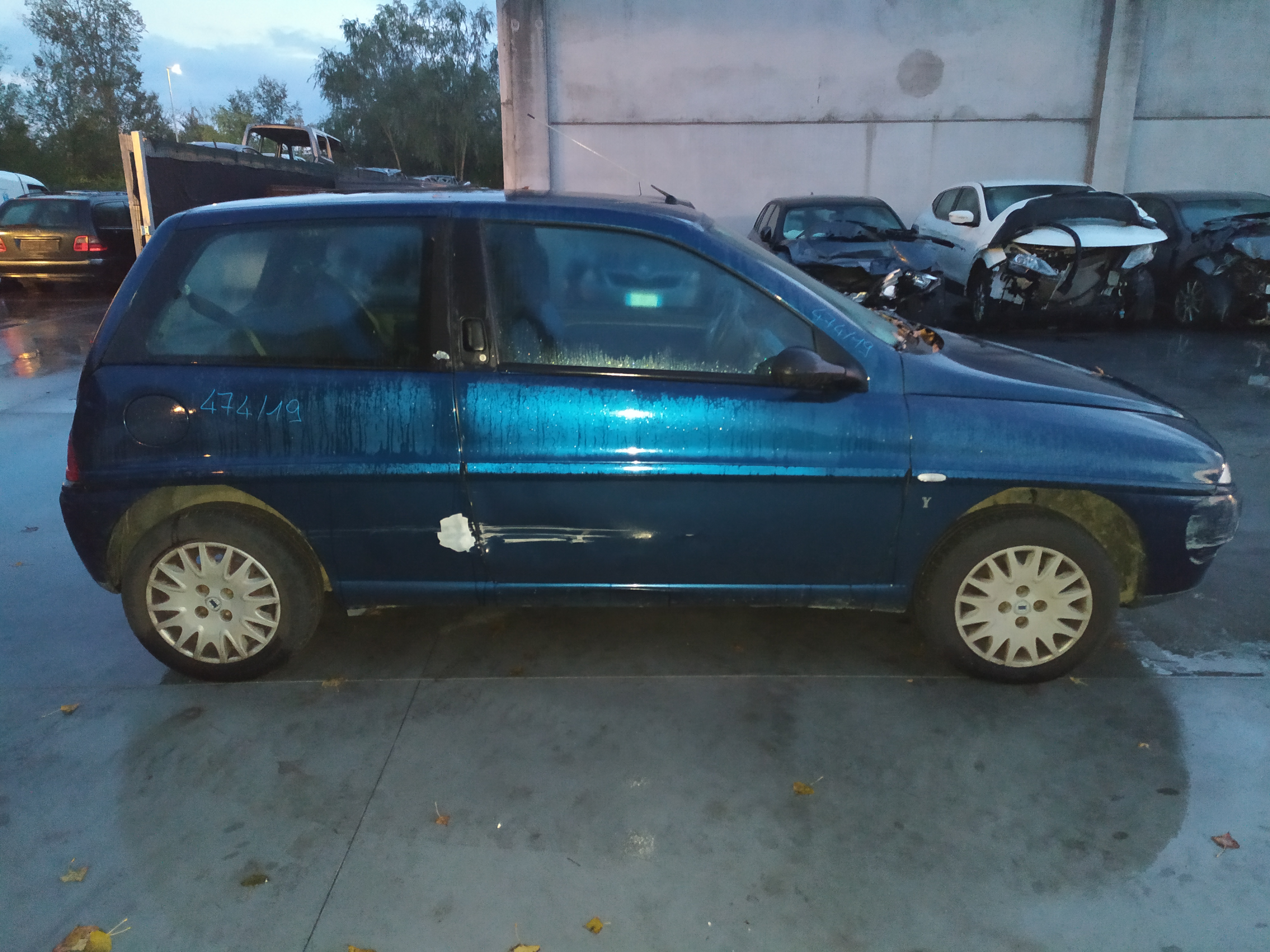 LANCIA Y 1.2 44KW 3P B 5M (2003) RICAMBI IN MAGAZZINO 