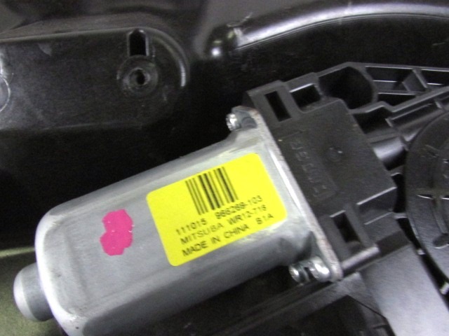 TURFENSTERMECHANISMUS VORN OEM N. 33385 SISTEMA ALZACRISTALLO PORTA ANTERIORE ELETTR GEBRAUCHTTEIL VOLVO XC60 (2008 - 2013)DIESEL HUBRAUM 20 JAHR. 2012