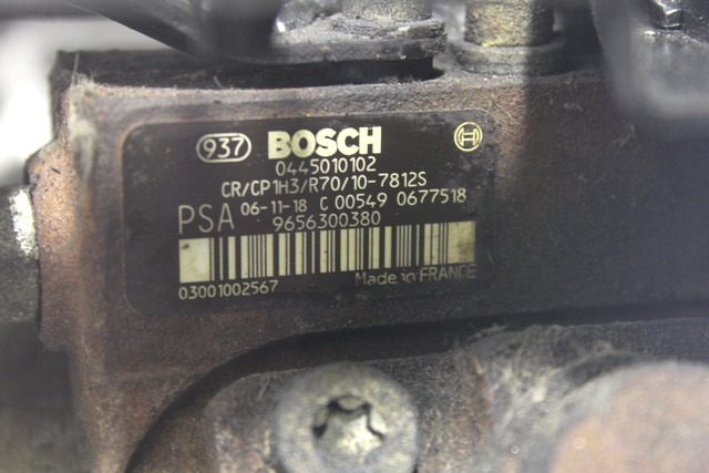 MOTOR OEM N. HHDA GEBRAUCHTTEIL FORD FOCUS BER/SW (2005 - 2008) DIESEL HUBRAUM 16 JAHR. 2006