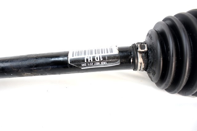 AUSTAUSCH ABTRIEBSWELLE LINKS VORNE OEM N. 1K0407271DH GEBRAUCHTTEIL VOLKSWAGEN GOLF MK5 BER/SW (02/2004-11/2008) BENZINA HUBRAUM 16 JAHR. 2006