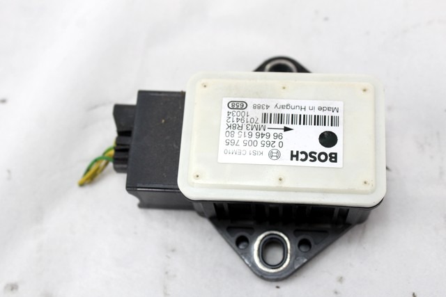 SENSOR ESP OEM N. 9664661580 GEBRAUCHTTEIL PEUGEOT 308 MK1 T7 4A 4C BER/SW/CC (2007 - 2013) DIESEL HUBRAUM 16 JAHR. 2010