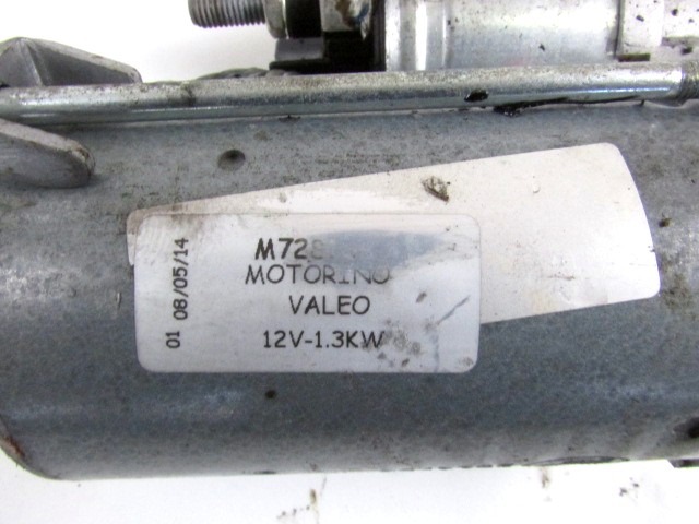 ANLASSER STARTER OEM N. G197526A GEBRAUCHTTEIL FIAT PUNTO 188 MK2 R (2003 - 2011) DIESEL HUBRAUM 13 JAHR. 2004