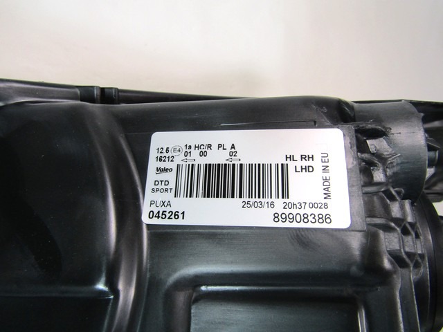 SCHEINWERFER RECHTS OEM N. 260103WF0A GEBRAUCHTTEIL NISSAN NOTE E12 (DAL 2012)DIESEL HUBRAUM 15 JAHR. 2014