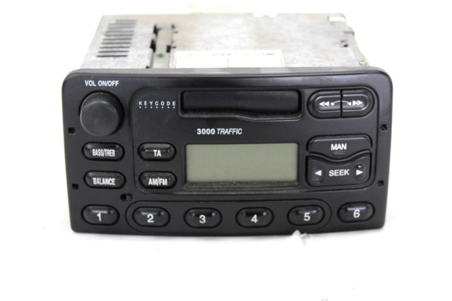 RADIO CD?/ VERSTARKER / HALTER HIFI SYSTEM OEM N. XS6F-18K876-BA GEBRAUCHTTEIL FORD FIESTA (1999 - 2002)BENZINA HUBRAUM 12 JAHR. 2000