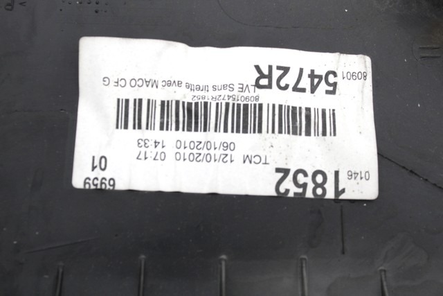 FRONTTURVERKLEIDUNG OEM N. 33486 PANNELLO INTERNO PORTA ANTERIORE GEBRAUCHTTEIL RENAULT TWINGO (09/2006 - 11/2011) BENZINA HUBRAUM 12 JAHR. 2010