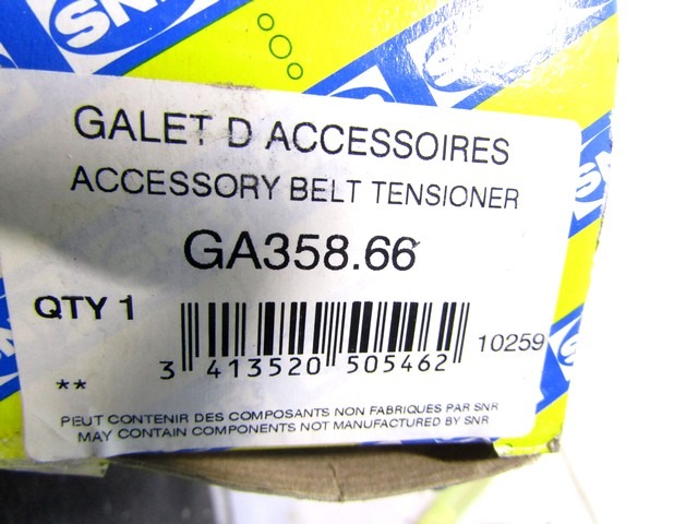 "AGREGATENTRAGER TENSIONER PULLEY / RIEMENSPANNER MECHANISCH	 OEM N. 4007-E4 GEBRAUCHTTEIL PEUGEOT BOXER (1994 - 2002)DIESEL HUBRAUM 25 JAHR. 1995"