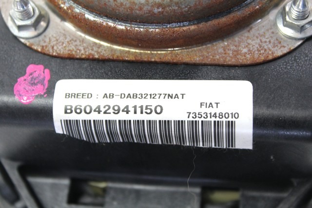 AIRBAGMODUL FAHRERSEITE OEM N. 735314801 GEBRAUCHTTEIL FIAT MULTIPLA (2004 - 2010) BENZINA/METANO HUBRAUM 16 JAHR. 2004