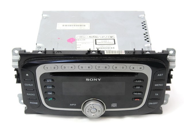RADIO CD?/ VERSTARKER / HALTER HIFI SYSTEM OEM N. 7M5T-18C939-EA GEBRAUCHTTEIL FORD FOCUS BER/SW (2008 - 2011) BENZINA HUBRAUM 16 JAHR. 2008