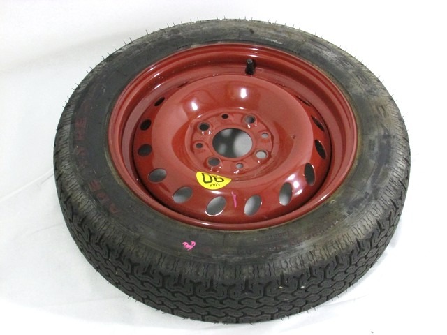 RUOTINO DI SCORTA DEBICA SPARE TYRE FIAT SEICENTO 1.1 B 40KW 5M 3P (2002) RICAMBIO USATO S135/70R13 78M 4.50BX13H ET33 INTERASSE 4X98MM