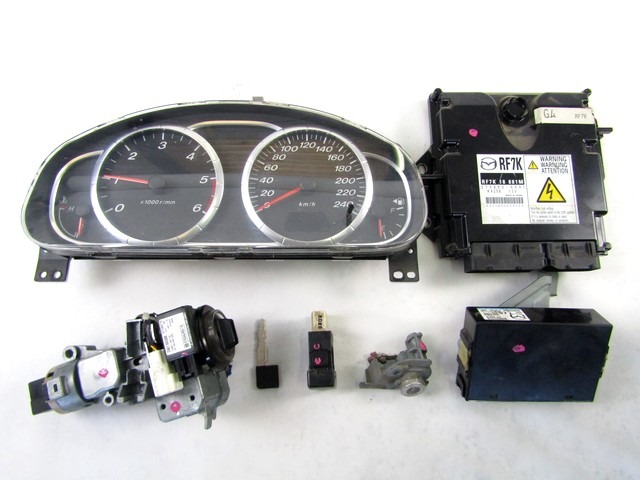 RF7K18881M KIT ACCENSIONE AVVIAMENTO MAZDA 6 2.0 D 105KW 6M 5P (2006) RICAMBIO USATO 275800-6591 GR4B675DZB D46166938B 