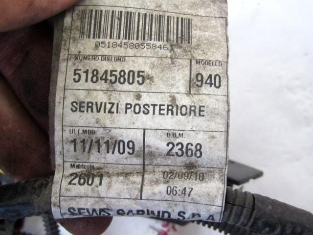 51845805 CABLAGGIO SENSORI DI PARCHEGGIO ALFA ROMEO GIULIETTA 1.6 D 77KW 6M 5P (2010) RICAMBIO USATO 