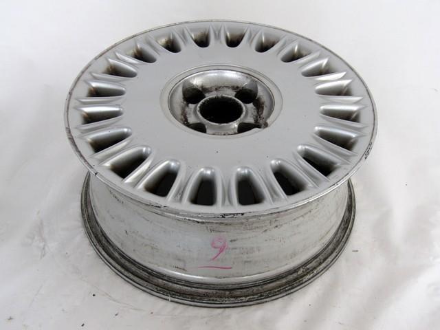 CERCHIO IN LEGA DA 16 POLLICI 4 FORI CITROEN C5 2.2 D 98KW AUT 5P (2002) RICAMBIO USATO 6.5JX16 CH4 - 26 INTERASSE 4X108MM