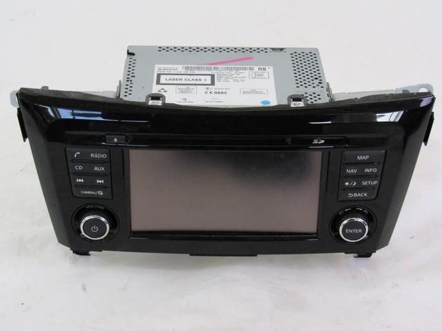 259157FP0A AUTORADIO DISPLAY CON SISTEMA DI NAVIGAZIONE SATELLITARE NISSAN X-TRAIL T32 R 1.6 D 4X4 96KW 6M 5P (2018) RICAMBIO USATO ( NON FORNIAMO CODICE AUTORADIO , SOLO NUMERO DI TELAIO VEICOLO ) 