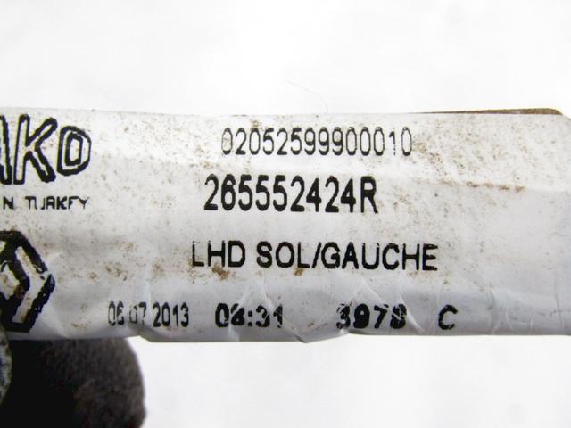 265552424R FARO FANALE POSTERIORE INTERNO SINISTRO RENAULT CLIO 1.5 D 55KW 5M 5P (2013) RICAMBIO USATO