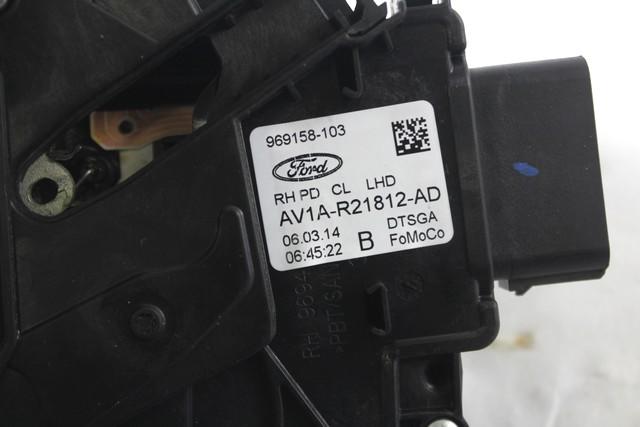 AV1A-R21812-AD CHIUSURA SERRATURA PORTA ANTERIORE DESTRA FORD B-MAX 1.5 D 55KW 5M 5P (2014) RICAMBIO USATO