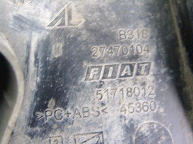 51718012 FARO FANALINO RETRONEBBIA POSTERIORE SINISTRO FIAT GRANDE PUNTO 1.4 B 57KW 5M 5P (2006) RICAMBIO USATO
