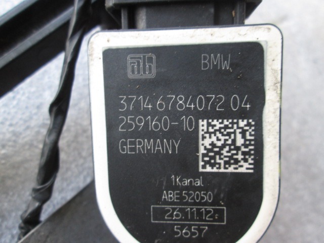 SENSOR LEUCHTWEITENREGULIERUNG OEM N. 37146784072 GEBRAUCHTTEIL BMW SERIE 3 F30/F31 BER/SW (DAL 2012) DIESEL HUBRAUM 20 JAHR. 2013