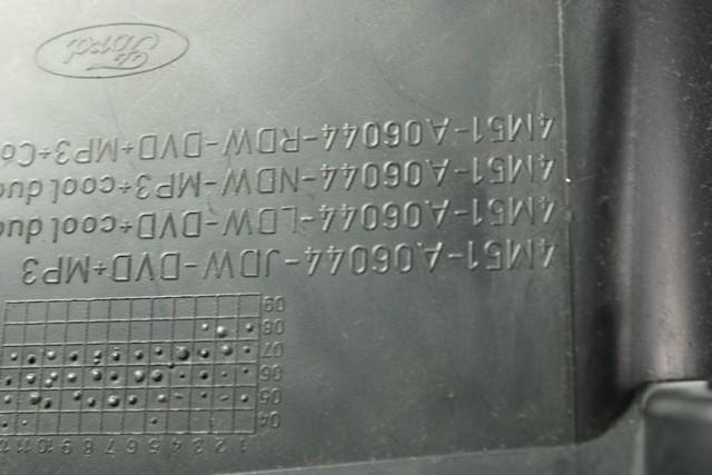 4M51-A06044-AEW CASSETTO PORTAOGGETTI CRUSCOTTO LATO DESTRO FORD FOCUS 1.6 D 80KW 5M 5P (2008) RICAMBIO USATO