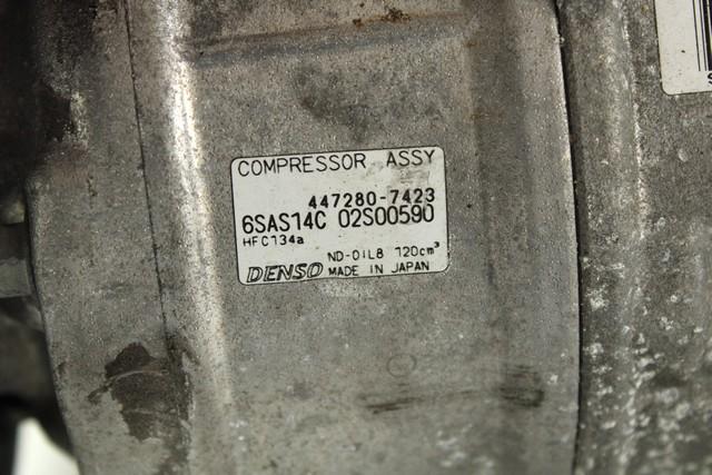 447280-7423 COMPRESSORE CLIMATIZZATORE CLIMA A/C MERCEDES CLA 220 SW 2.2 D 130KW AUT 5P (2016) RICAMBIO USATO 