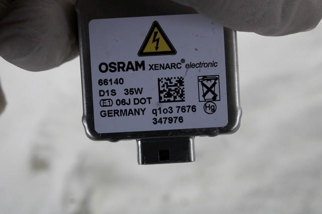 66140 LAMPADA XENON OSRAM XENARC VOLVO V70 SW 2.0 D 120KW AUT 5P (2012) RICAMBIO USATO
