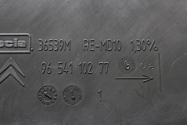 9654110277 RIVESTIMENTO MASCHERINA SUPERIORE CENTRALE CRUSCOTTO CITROEN C4 GRAND PICASSO 2.0 D 120KW AUT 5P (2011) RICAMBIO USATO