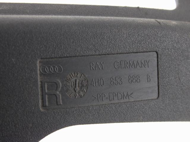 4H0853888B DEFLETTORE RUOTA PARAURTI ANTERIORE LATO DESTRO AUDI A8 3.0 TDI (2011) RICAMBIO NUOVO