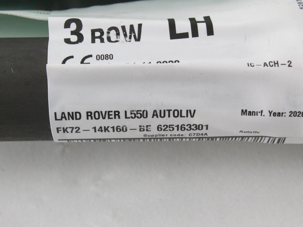 FK72-14K160-BE AIRBAG LATERALE A TENDINA SINISTRO LAND ROVER DISCOVERY SPORT R 2.0 D 120 KW 5P AUT (2021) RICAMBIO USATO