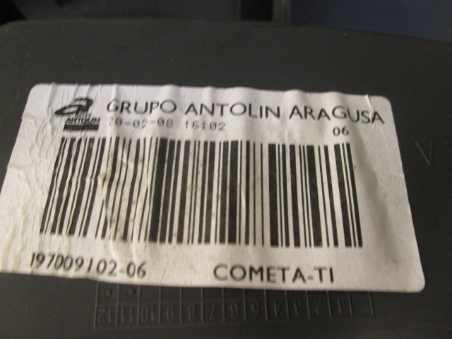 TURVERKLEIDUNG  OEM N. 22500 PANNELLO INTERNO PORTA POSTERIORE GEBRAUCHTTEIL SEAT ALTEA XL 5P5 (2007 - 02/2009) BENZINA/GPL HUBRAUM 16 JAHR. 2008