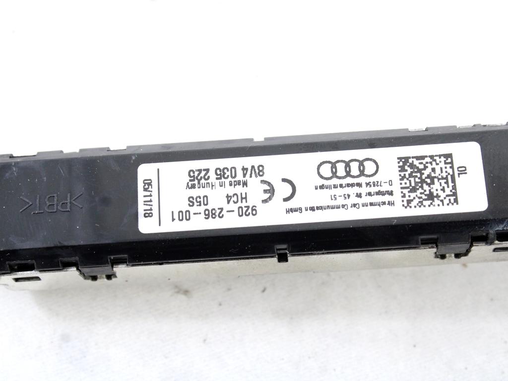 8V4035225 CENTRALINA AMPLIFICATORE ANTENNA AUDI A3 35TDI 2.0 D 110KW AUT 5P (2018) RICAMBIO USATO