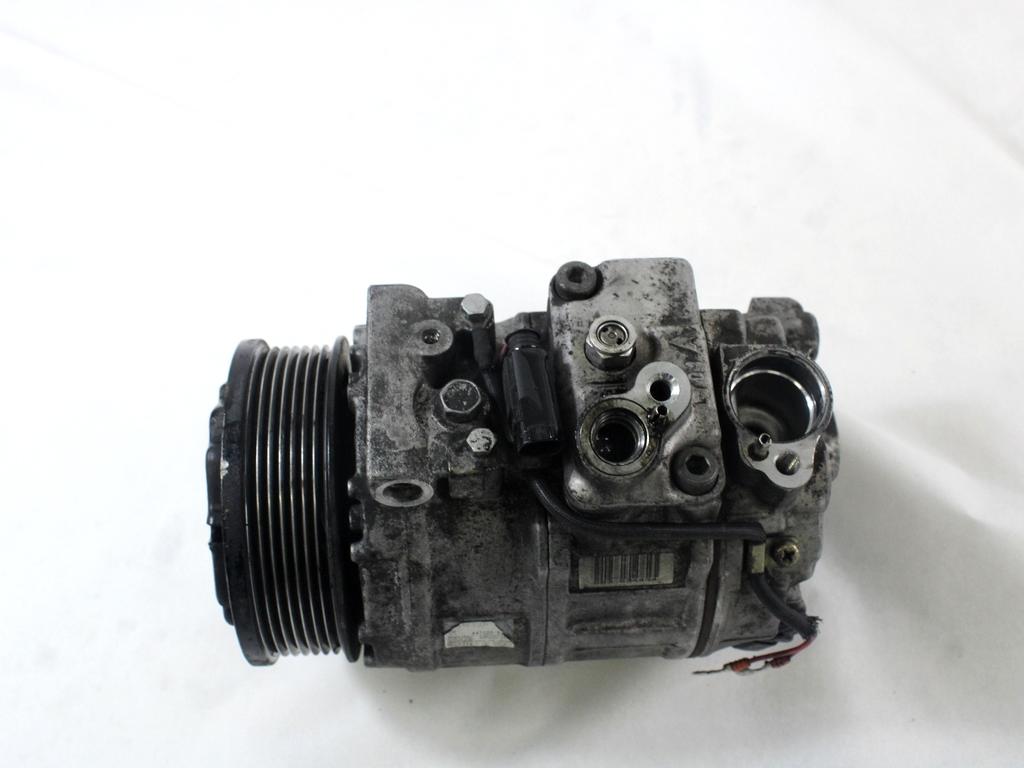 A0012302711 COMPRESSORE CLIMATIZZATORE CLIMA A/C MERCEDES CLASSE ML 400 W163 4.0 D 4X4 184KW AUT 5P (2002) RICAMBIO USATO