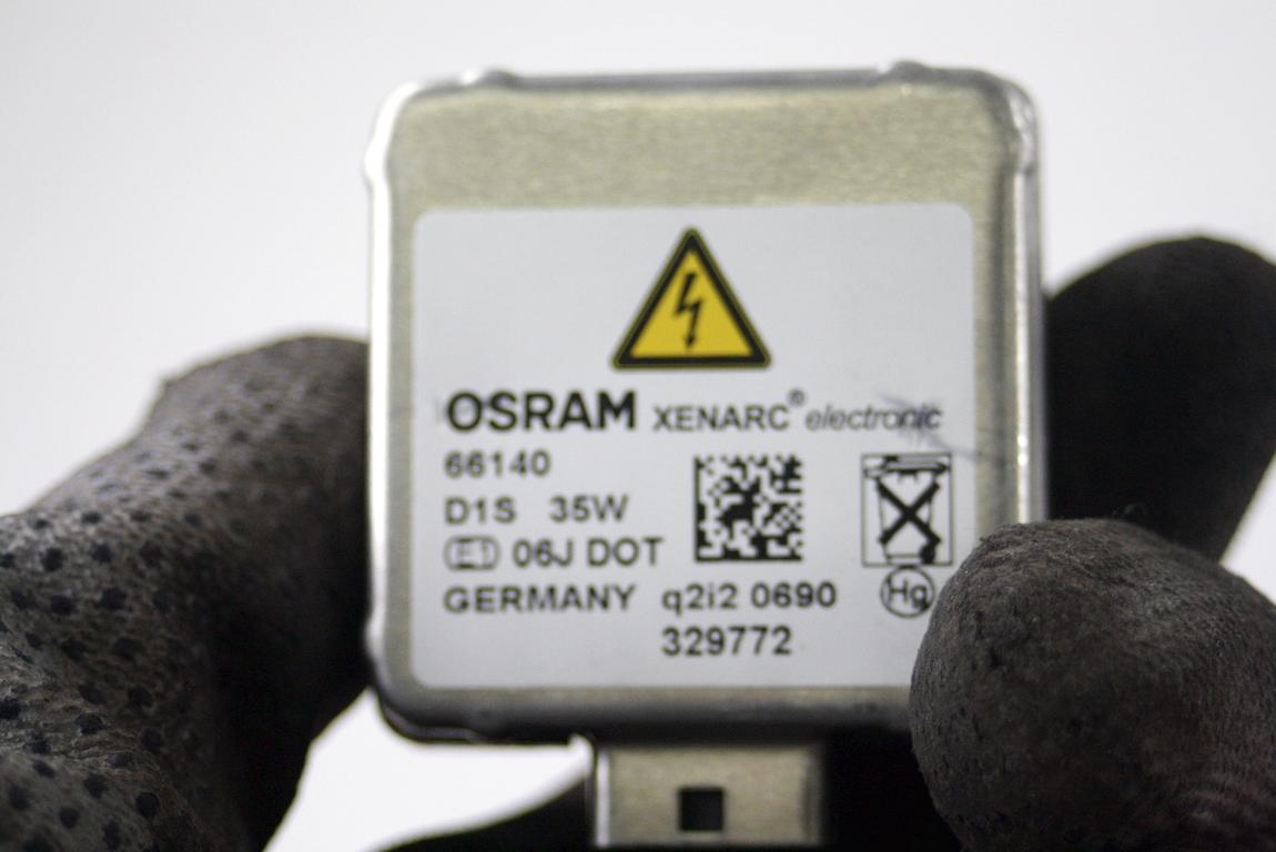 66140 LAMPADA XENON OSRAM XENARC MINI COOPER CABRIO R57 1.6 B 88KW 6M 2P (2009) RICAMBIO USATO
