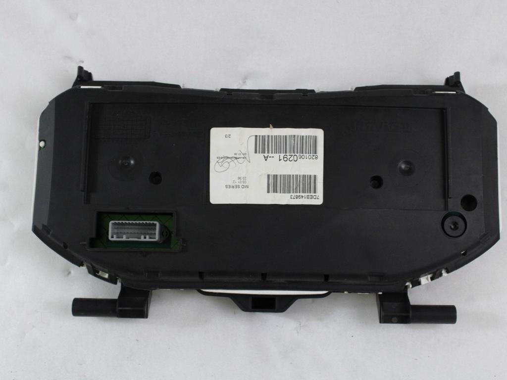 237101907R KIT ACCENSIONE AVVIAMENTO RENAULT CLIO 1.2 B 55KW 5M 5P (2012) RICAMBIO USATO CON CENTRALINA INIEZIONE MOTORE, QUADRO STRUMENTI, BLOCCHETTI ACCENSIONE APERTURA CON CHIAVE 237101206R 8201054128 8200214173 8201060291