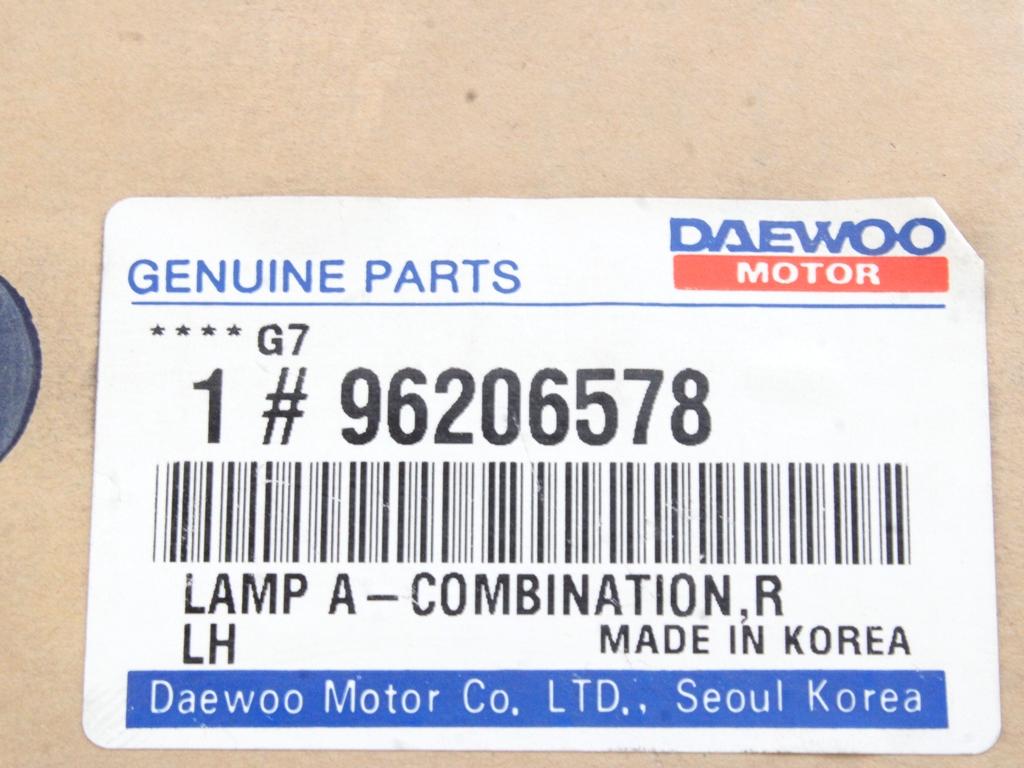 96206578 FARO FANALE POSTERIORE SINISTRO DAEWOO LEGANZA 2.0 B 16V RICAMBIO NUOVO