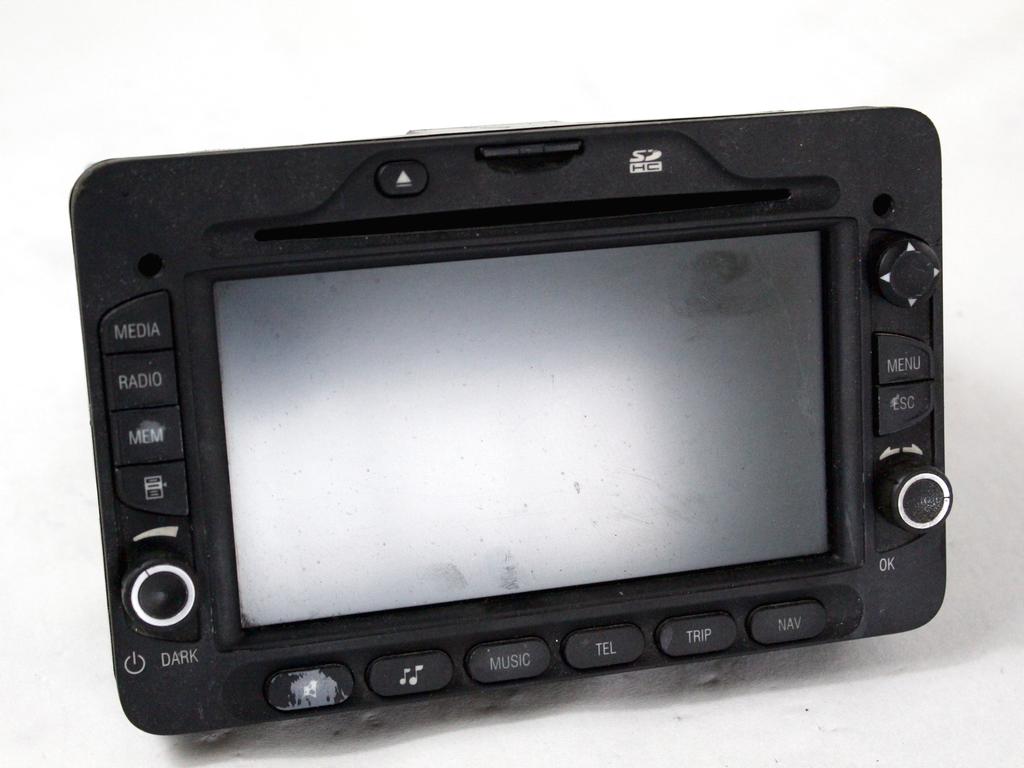 156091801 DISPLAY SISTEMA DI NAVIGAZIONE SATELLITARE ALFA ROMEO 159 SW 2.4 D 147KW AUT 5P (2010) RICAMBIO USATO