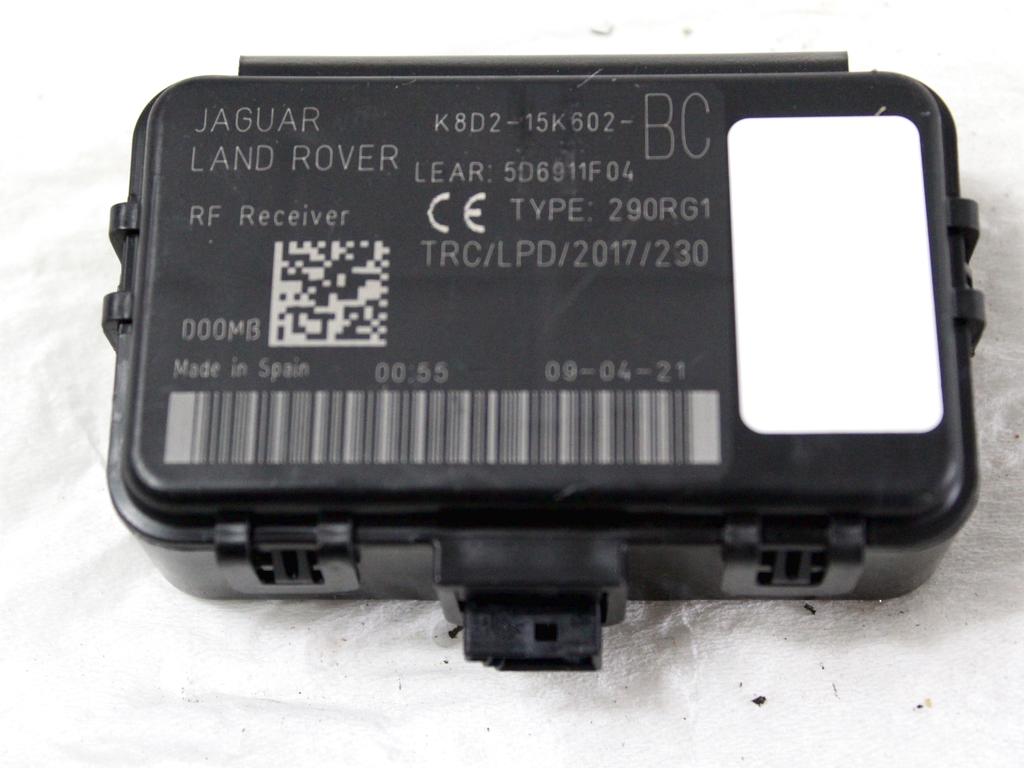 K8D2-15K602-BC CENTRALINA RICEVITORE AUTORADIO LAND ROVER RANGE ROVER EVOQUE L551 MHEV 2.0 I 4X4 120KW AUT 5P (2021) RICAMBIO USATO