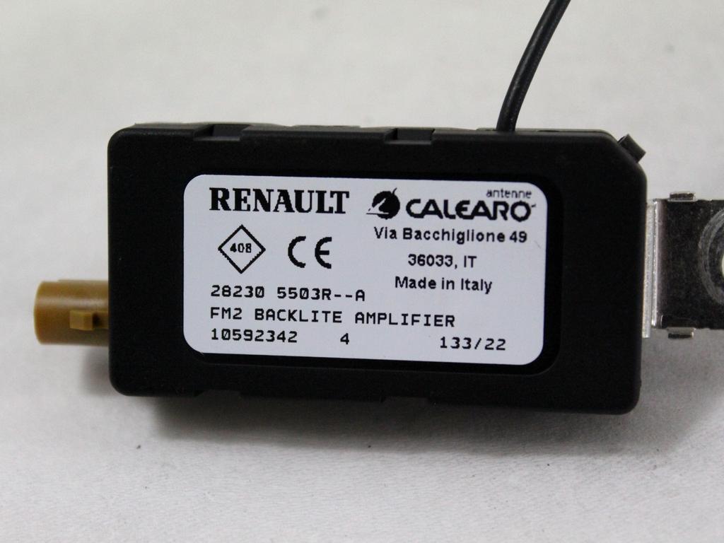 282305503R CENTRALINA AMPLIFICATORE ANTENNA RENAULT CLIO 5 E-TECH 145 1.6 I 67KW AUT 5P (2022) RICAMBIO USATO