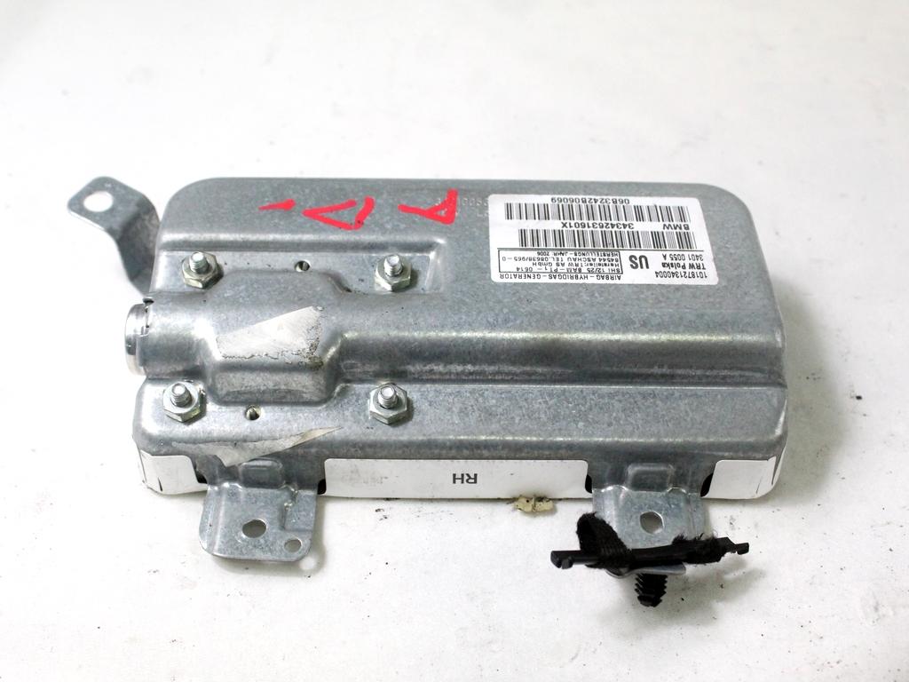 3426316 AIRBAG PORTA ANTERIORE DESTRA BMW X3 E83 2.0 D 4X4 110KW 6M 5P (2007) RICAMBIO USATO