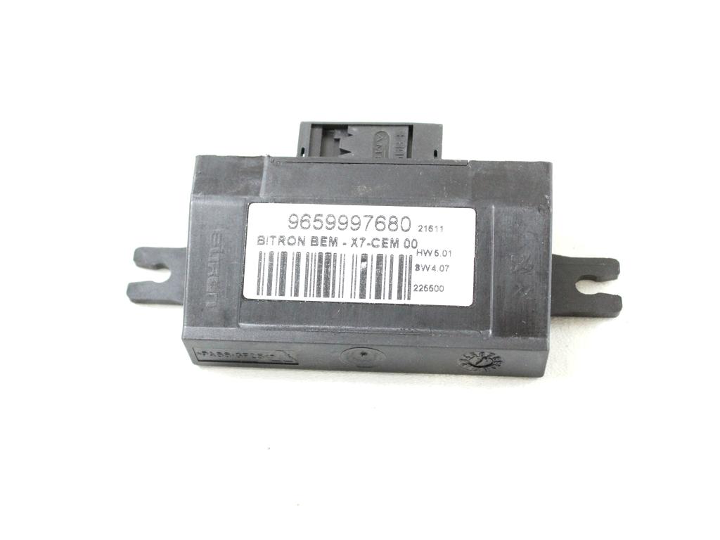 9659997680 CENTRALINA PORTA ANTERIORE DESTRA CITROEN C4 1.6 D 82KW 6M 5P (2012) RICAMBIO USATO