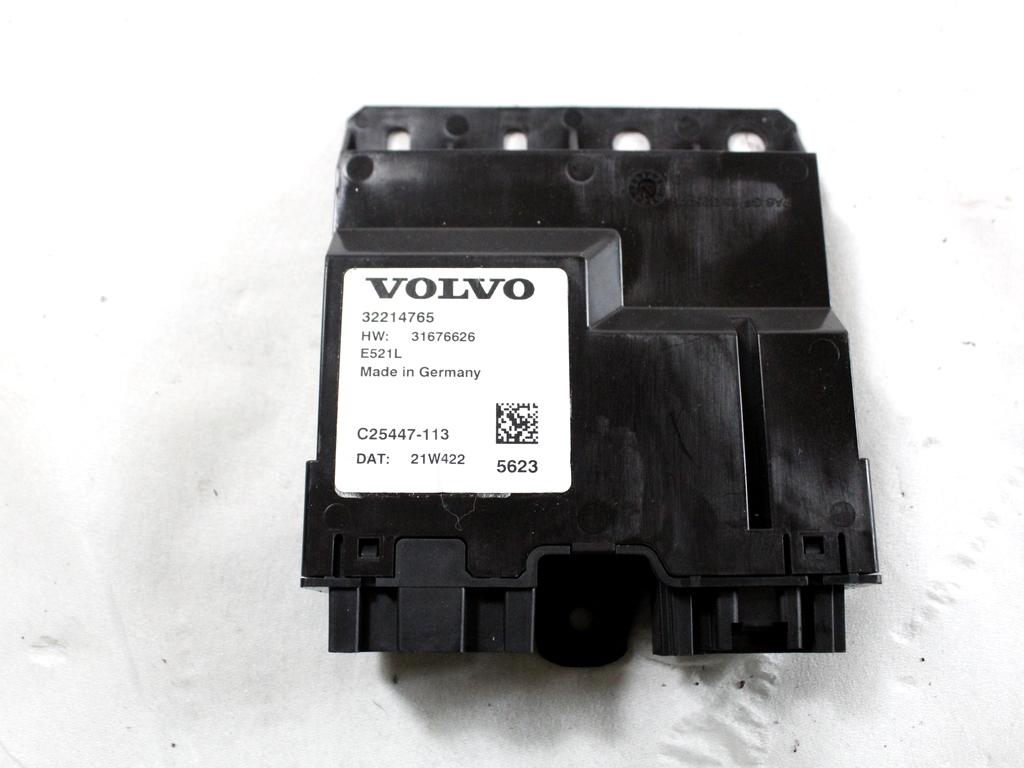 32214765 CENTRALINA MODULO PORTELLONE COFANO POSTERIORE BAULE VOLVO XC90 2.0 I 4X4 173KW AUT 5P (2021) RICAMBIO USATO