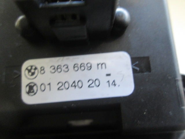 LENKSTOCKKOMBINATIONSSCHALTER MIT SCHLEIFRING OEM N. 1104010 GEBRAUCHTTEIL BMW X3 E83 (2004 - 08/2006 ) DIESEL HUBRAUM 20 JAHR. 2005
