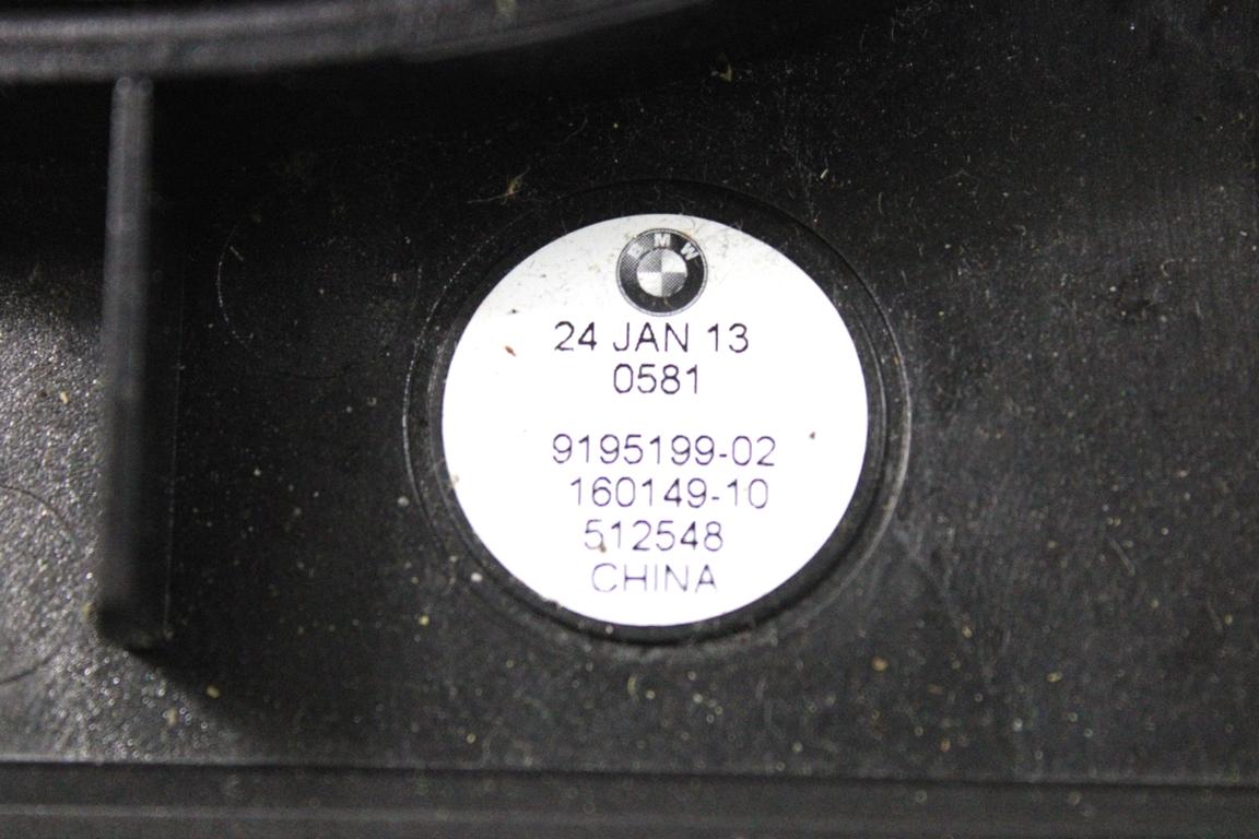 9195199 CASSA ALTOPARLANTE SUBWOOFER LATO SINISTRO BMW SERIE 5 520D F11 SW 2.0 D 135KW AUT 5P (2013) RICAMBIO USATO