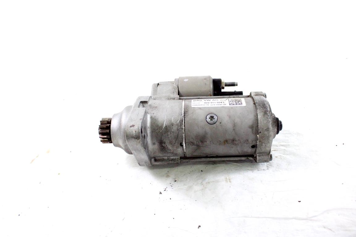 02Z911024L MOTORINO AVVIAMENTO VOLKSWAGEN GOLF 7 1.6 D 66KW 5M 5P (2014) RICAMBIO USATO