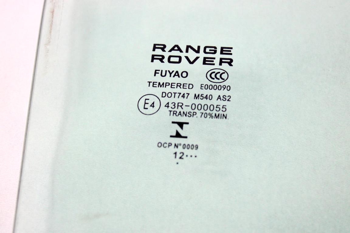LR044529 VETRO SCENDENTE PORTA POSTERIORE DESTRA LAND ROVER RANGE ROVER EVOQUE L538 R 2.2 D 4X4 110KW AUT 5P (2013) RICAMBIO USATO