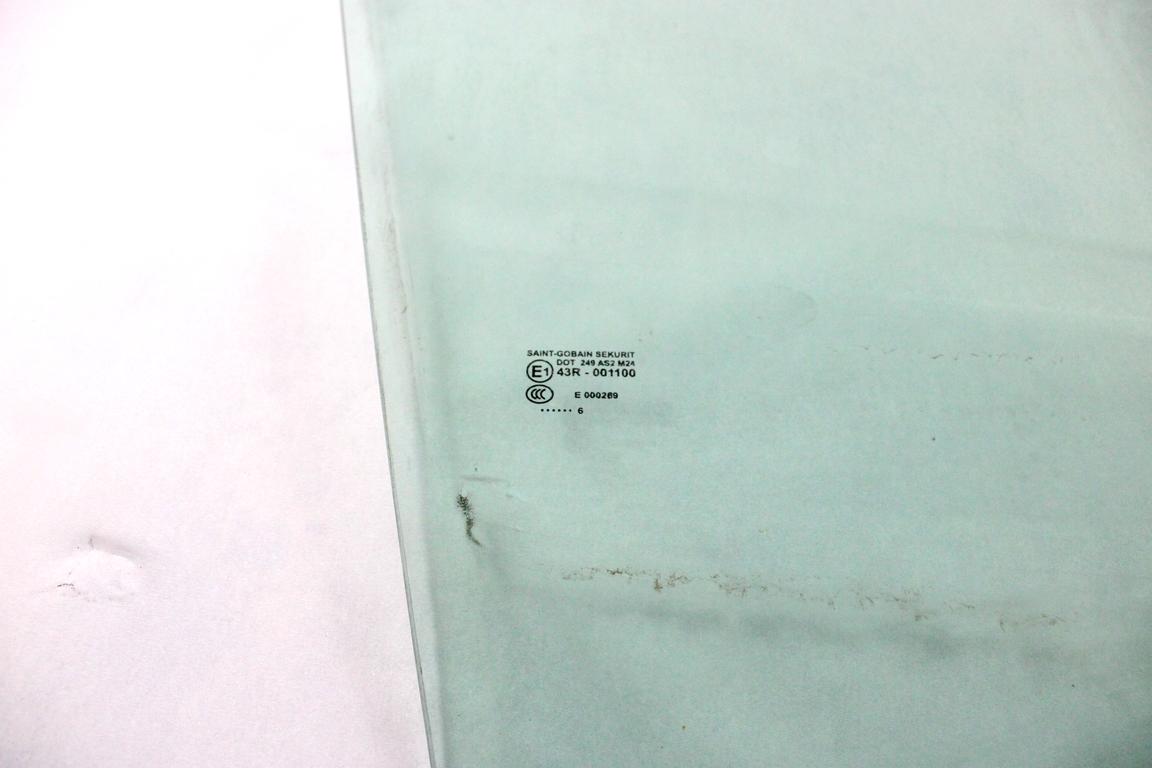 C2S5435 VETRO SCENDENTE PORTA ANTERIORE DESTRA JAGUAR X-TYPE 2.5 B 143KW 5M 5P (2006) RICAMBIO USATO